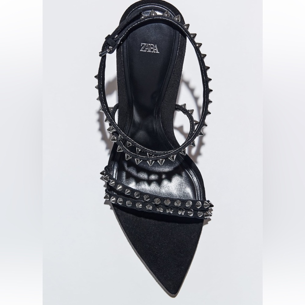 Zara studded heels